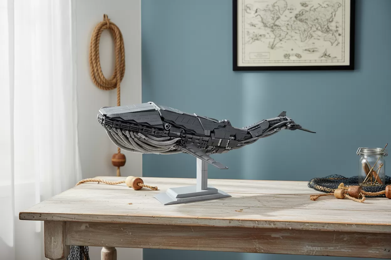 From Deep Sea to Display: LEGO® Blue Whale Mech Reaches 10K Support