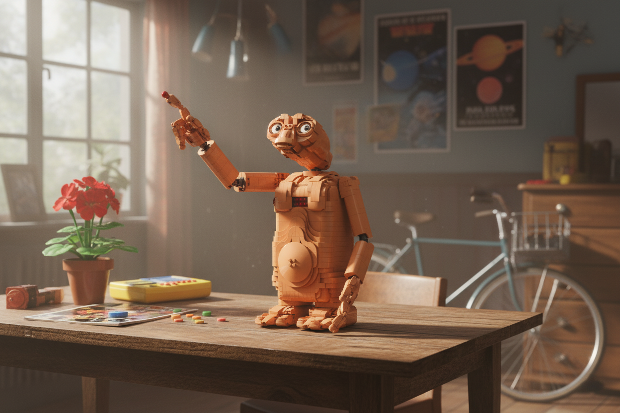 E.T. The Extra-Terrestrial LEGO® Set Reaches 10,000 Supporters