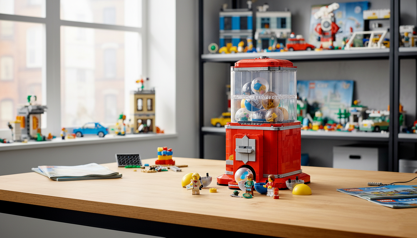 LEGO® Ideas 21358 Minifigure Vending Machine: A Nostalgic, Interactive Build Packed with Exclusive Minifigures