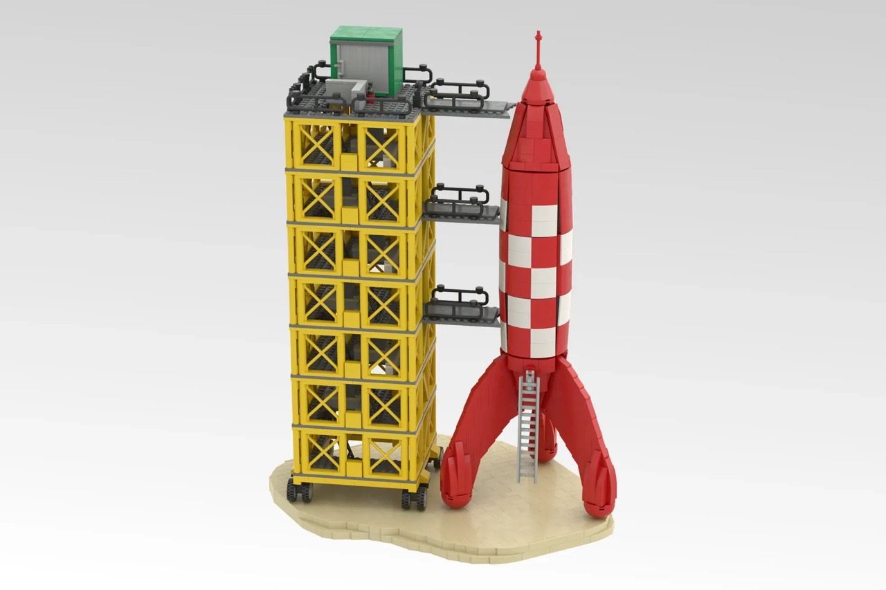 LEGO&reg; Tintin Moon Rocket Launches April 2026 with Exclusive Minifigures
