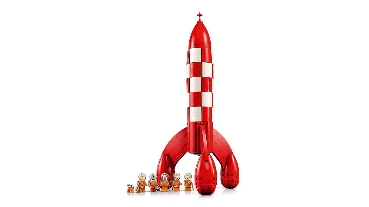 LEGO&reg; Tintin Moon Rocket Launches April 2026 with Exclusive Minifigures