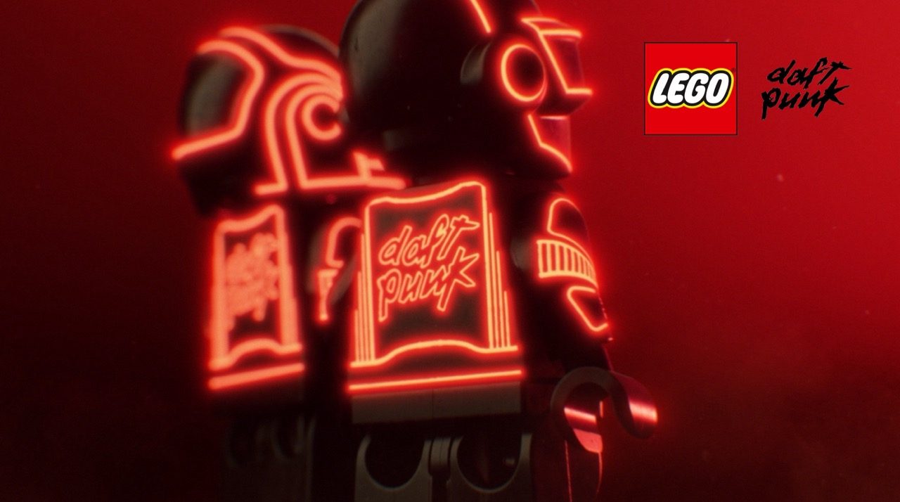LEGO® x Daft Punk: a parceria que põe o palco em peças LEGO®
