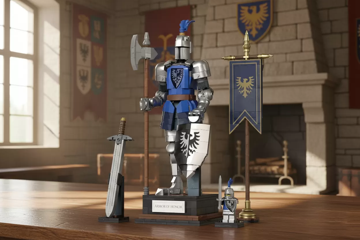 LEGO® Armor of Honor Could Become the Ultimate Display Knight in 2026