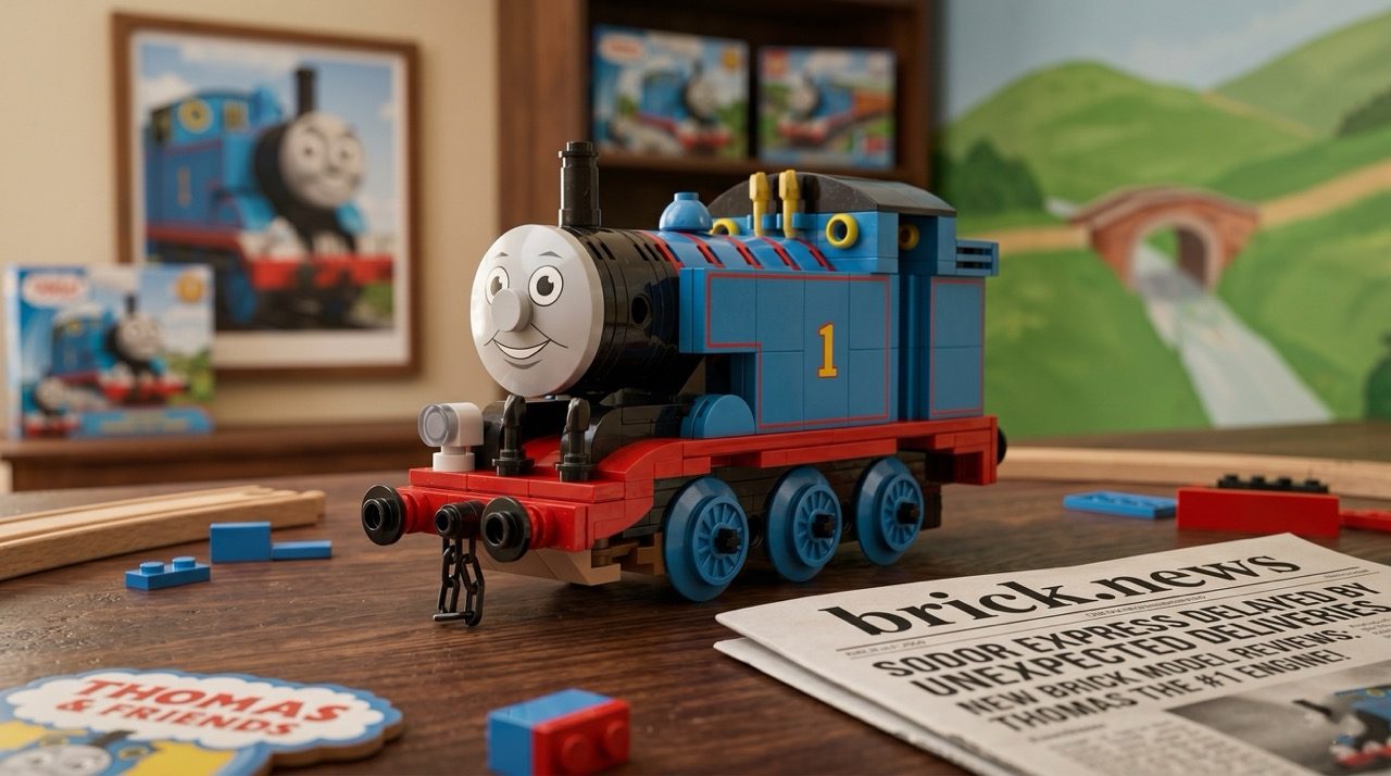 Thomas the Tank Engine LEGO® Ideas Project Reaches 10,000 Supporters