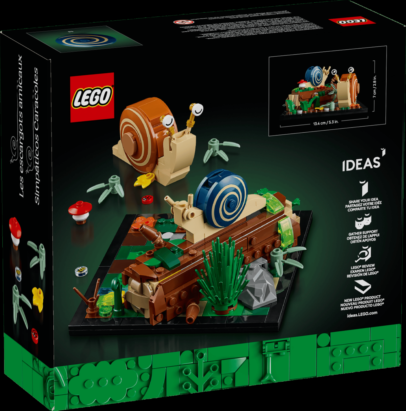 Snail Squad Arrives: LEGO® Ideas 40788 Friendly Snails Wiggles In As Next GWP — fb88 47b4 9a74 3cd98329ca66