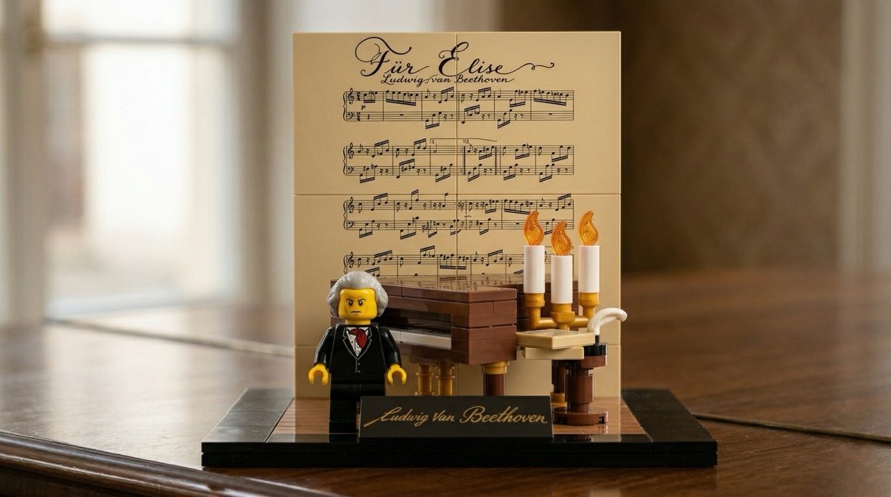 LEGO® Ideas Beethoven Piano Set Celebrates 200th Anniversary with Musical Majesty