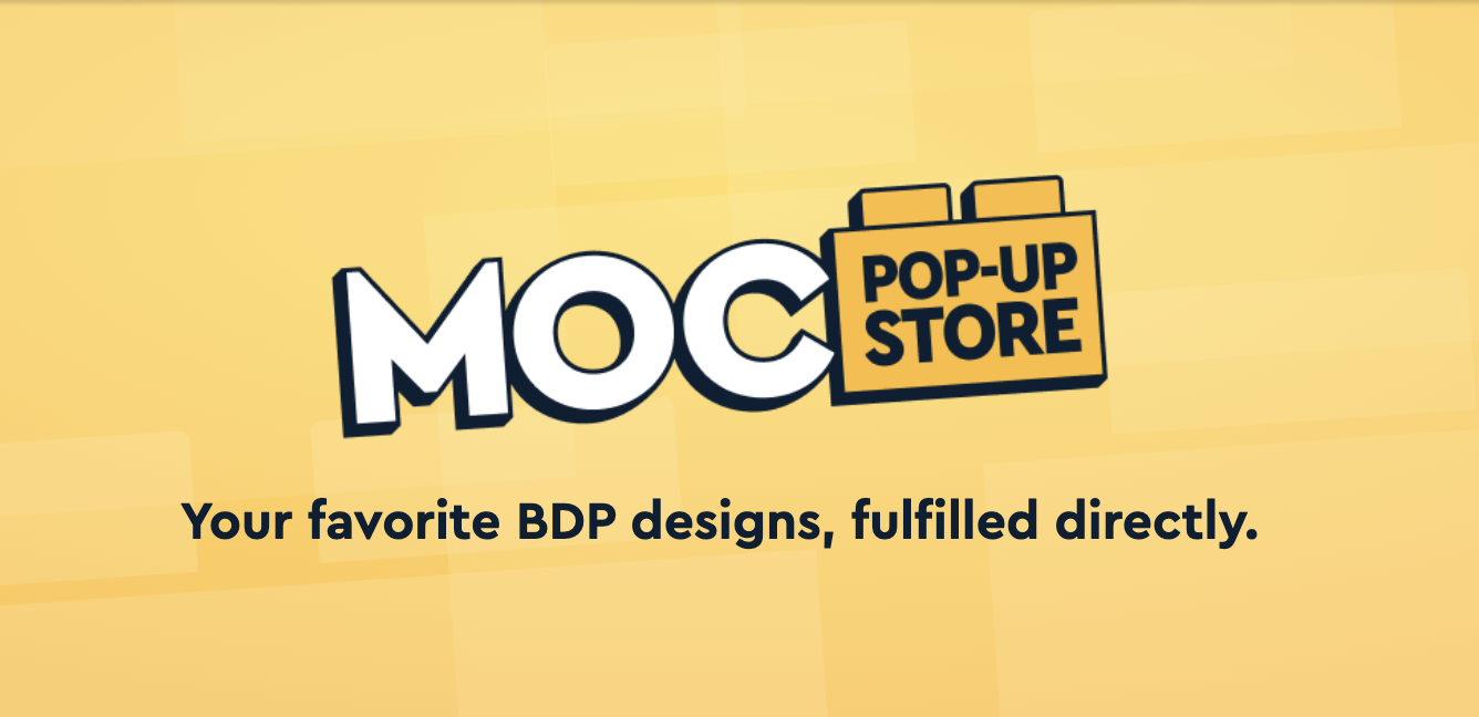 BrickLink Unveils MOC Pop-Up Store: A Haven for LEGO Enthusiasts!