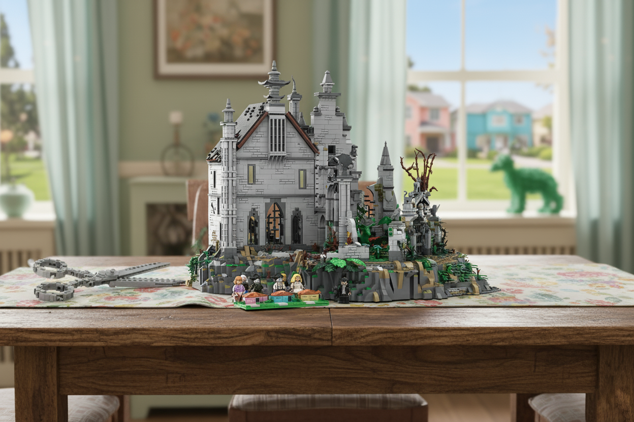 Edward Scissorhands might return in LEGO® Form The Castle of a Broken Heart Gets a Second Life