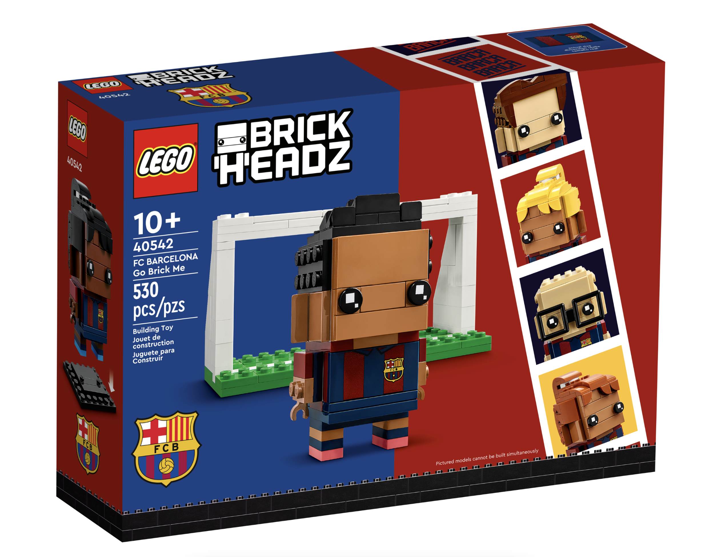 LEGO Announces New 40542 FC BARCELONA GO BRICK ME Set!