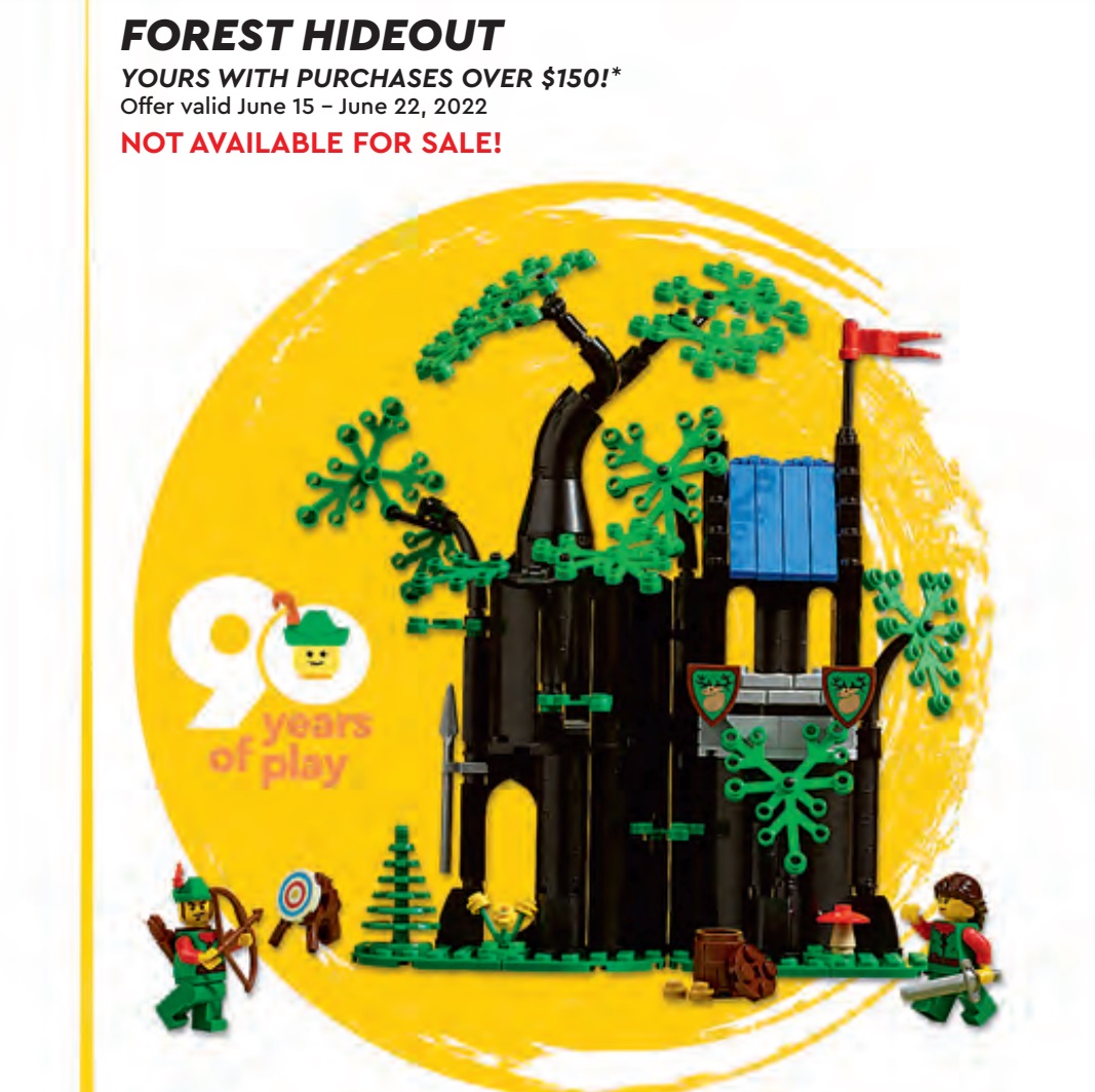 The New LEGO Forest Hideout GWP Finally revealed