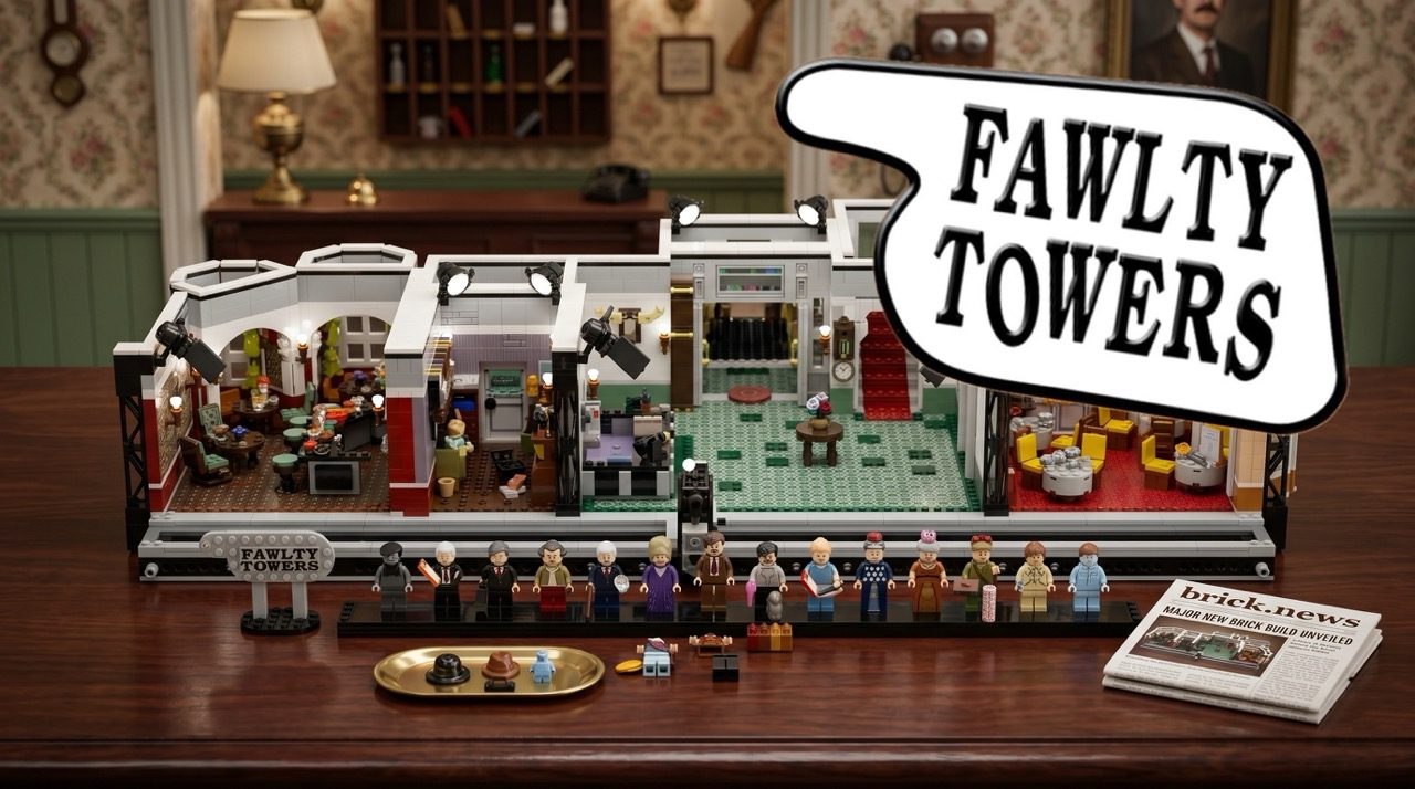 LEGO® Ideas Fawlty Towers Project Captures Chaotic British Comedy Magic