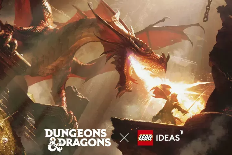 LEGO Ideas Contest Crowns Champion Cover Art: Celebrating 50 Years of Dungeons & Dragons