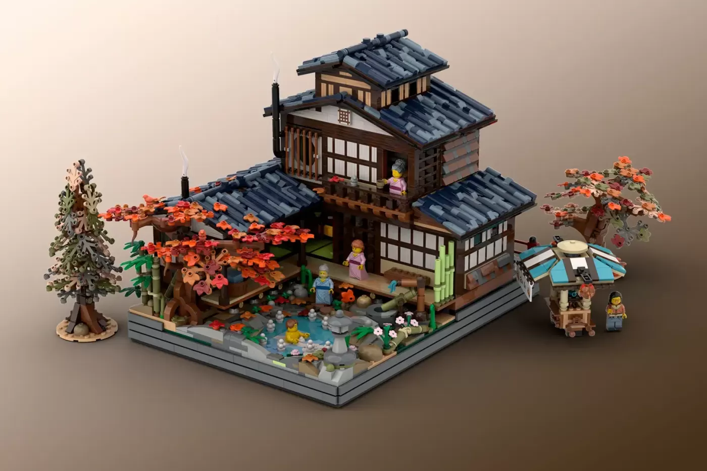 Autumn Japanese Onsen Hits 10,000 Supporters - and Hides a Ghost in the Attic