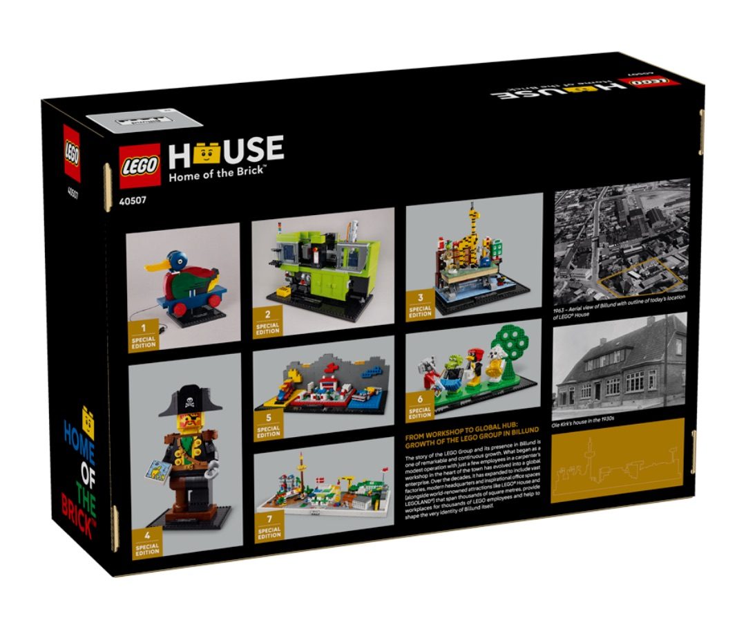 LEGO&reg; House Reveals 40507 I ❤️ Billund: 2026's Ultimate Architecture Tribute to LEGO's&reg; Birthplace