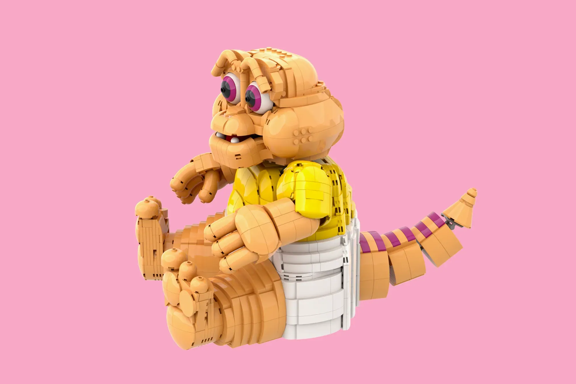 Baby Sinclair from Dinosaurs Gets Adorable LEGO® Ideas Treatment — contents