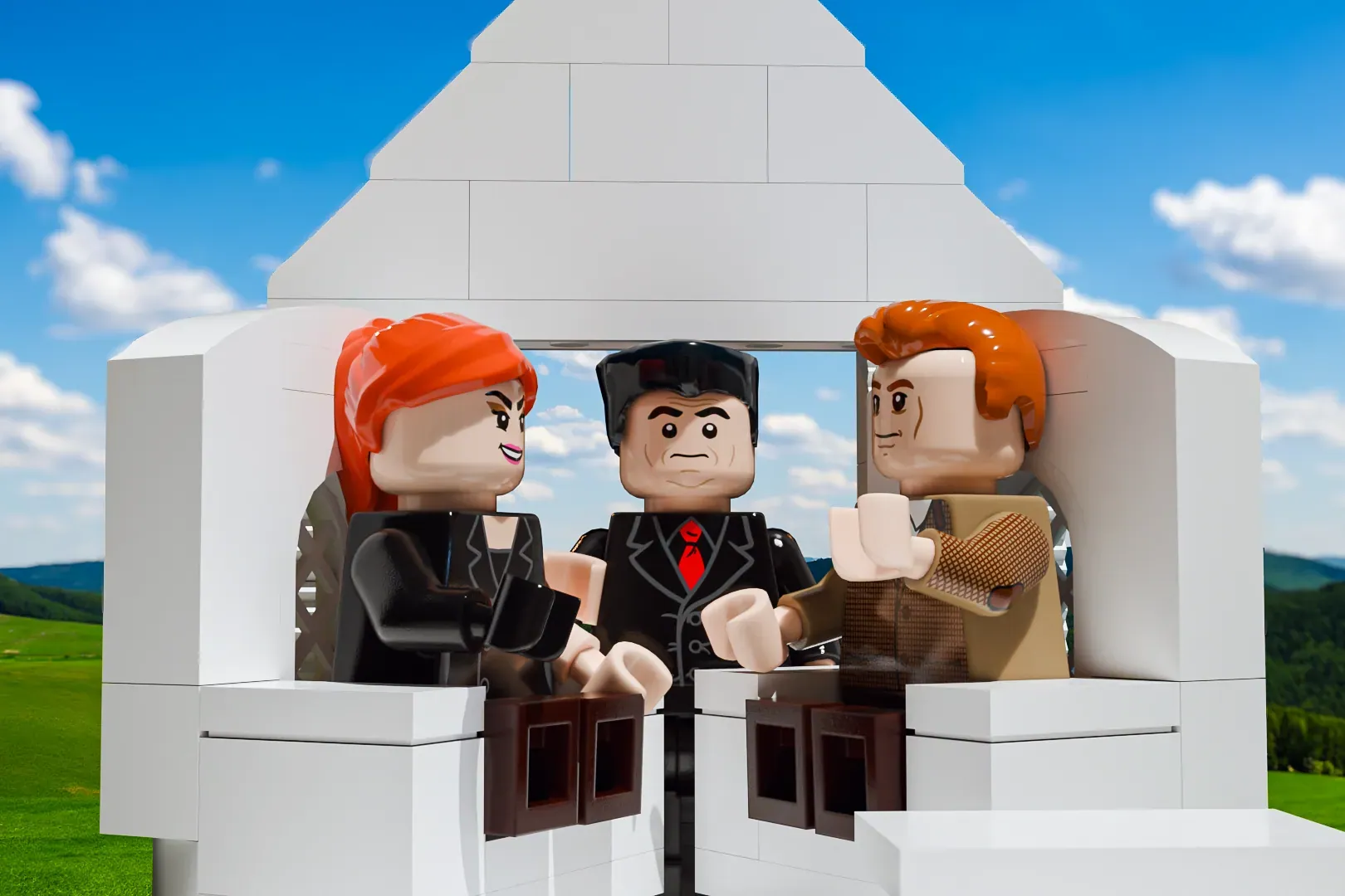 Beetlejuice LEGO Ideas full minifigure lineup