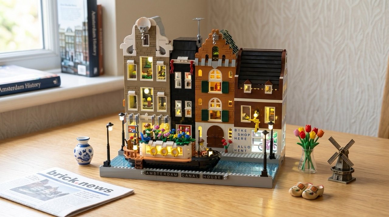 Amsterdam Canal Houses LEGO® Ideas Set Approved: Should Modulars Go Country by Country?