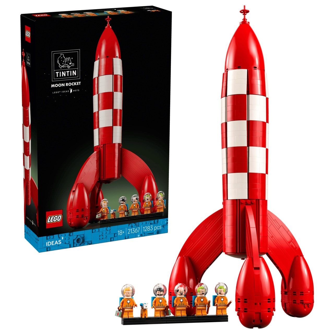 LEGO&reg; Tintin Moon Rocket Launches April 2026 with Exclusive Minifigures