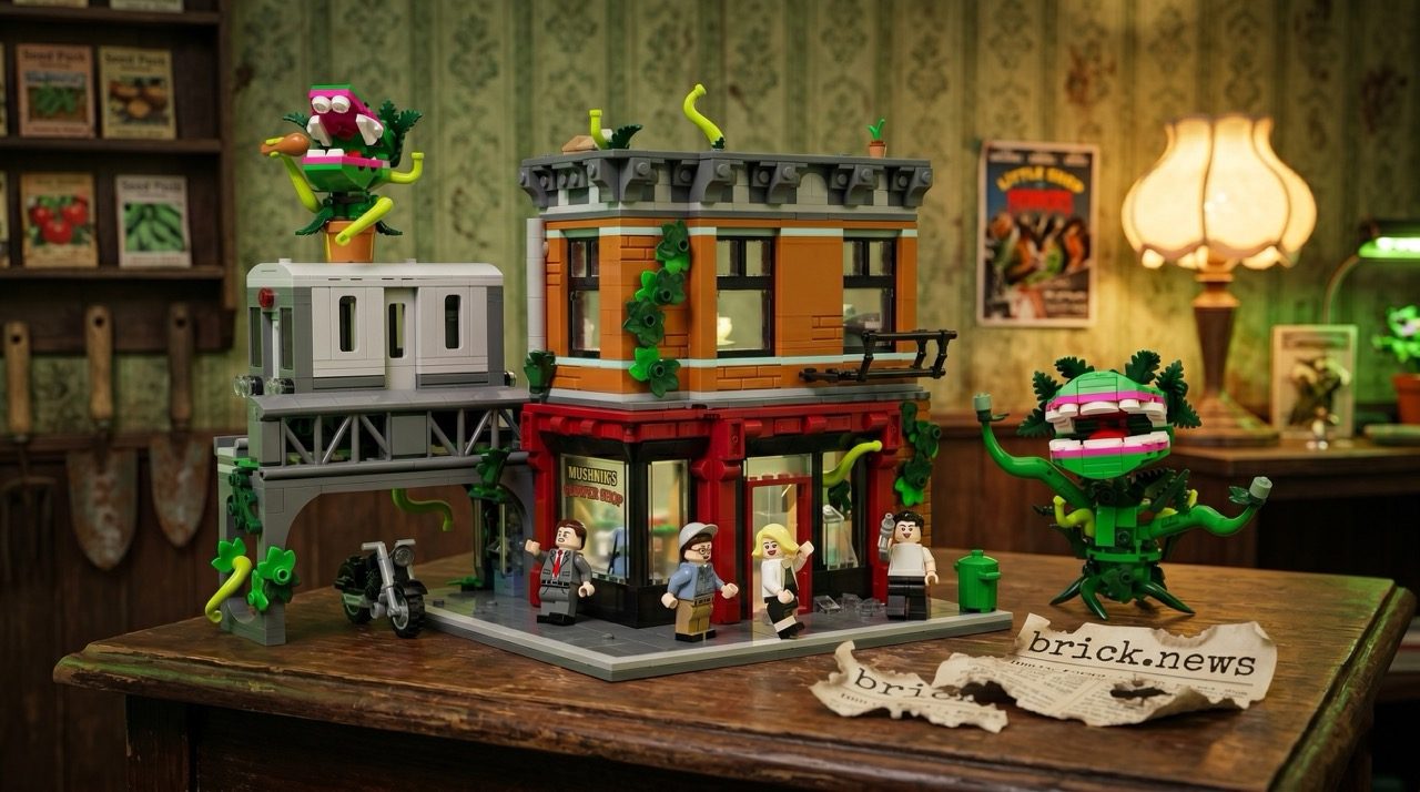 Little Shop of Horrors Gets Brick-Built - Feed Me, Seymour!