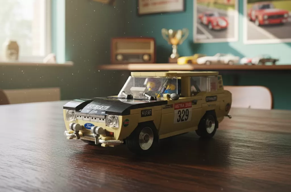 LEGO® Custom Rally Car MOC Ford Escort MK1 Estate with Vintage Charisma