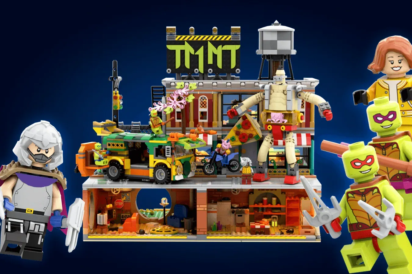 Cowabunga! LEGO® Ideas Teenage Mutant Ninja Turtles 1987 Set Reaches 10K Support — brick.news