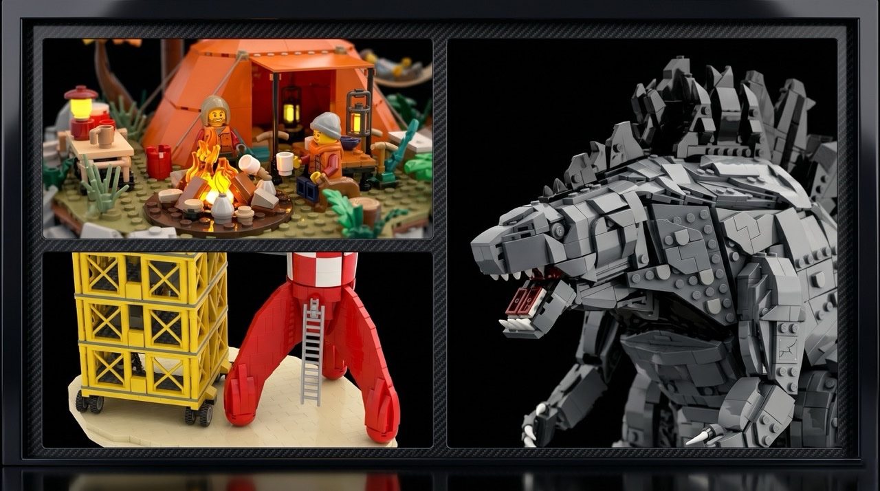 LEGO Godzilla Roars to Victory: Third 2024 LEGO® Ideas Review Reveals Two New Sets (and a Maybe!)