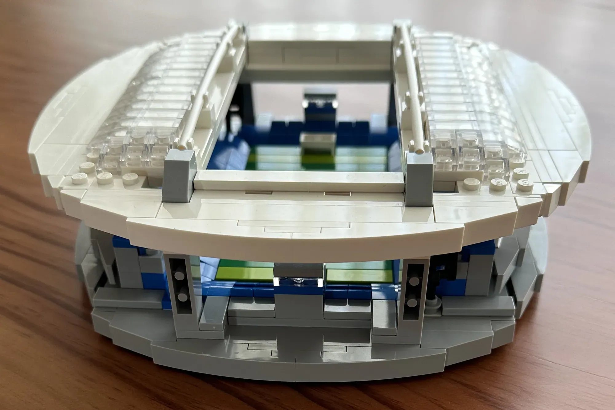 Dragon's Den: FC Porto Fan Creates Stunning LEGO® Estádio Do Dragão — build progress