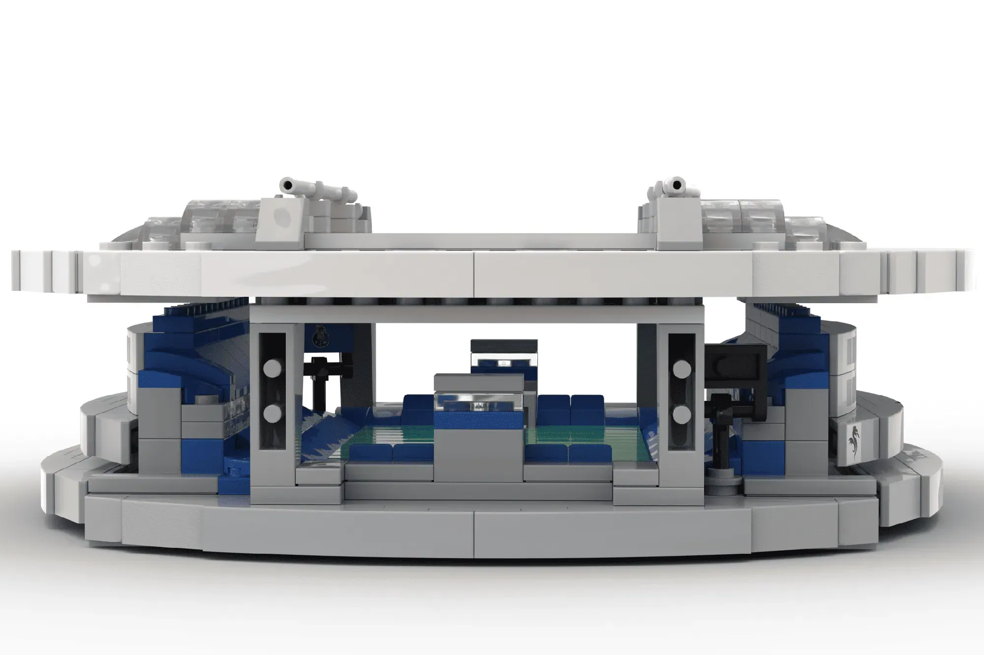 Dragon's Den: FC Porto Fan Creates Stunning LEGO® Estádio Do Dragão — close-up