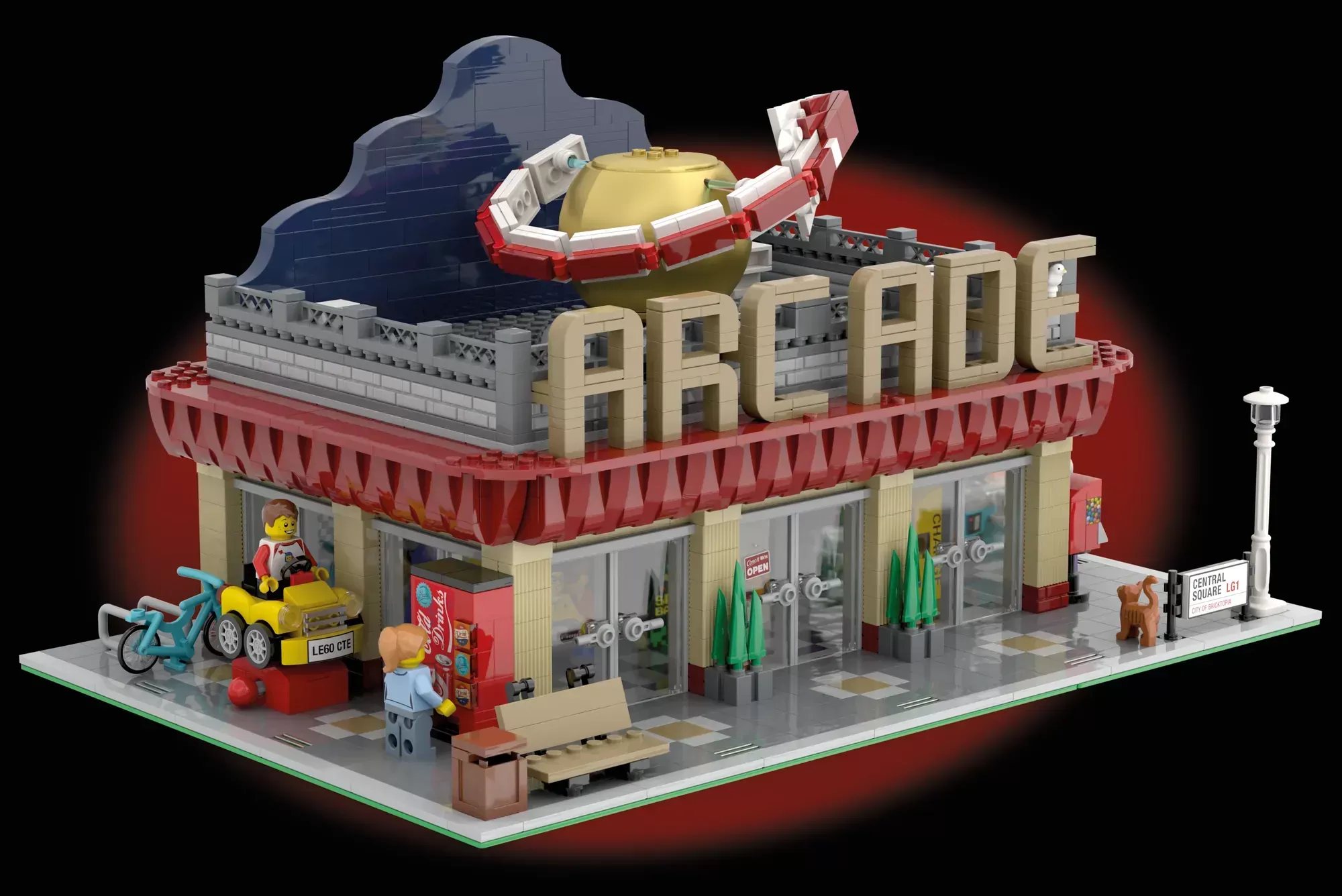If You Build It's Retro Arcade Achieves Second Round of 10,000 Supporters on LEGO Ideas