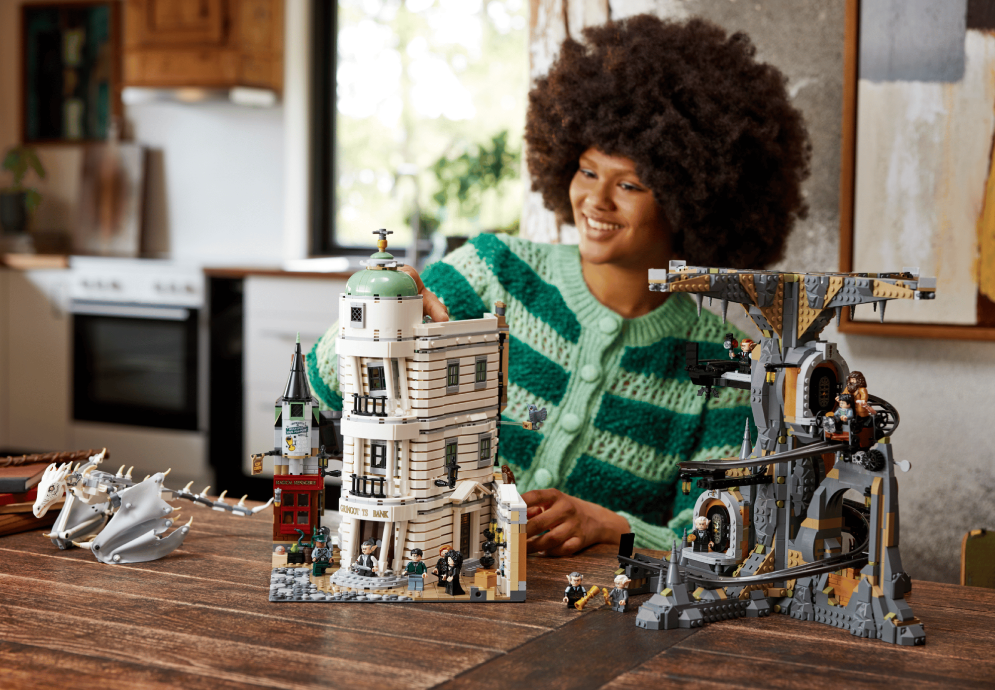 Dive Into the Magic: Designers Unveil the LEGO Harry Potter Gringotts Wizarding Bank Collector's Edition (76417)