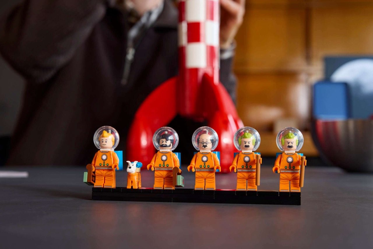 LEGO&reg; Tintin Moon Rocket Launches April 2026 with Exclusive Minifigures