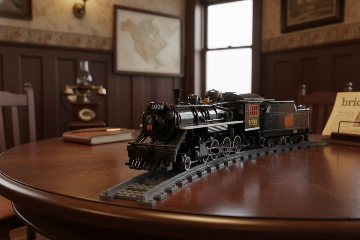 LEGO® Ideas Steam Train Canadian National 1009 Captures Historic Railway Magic