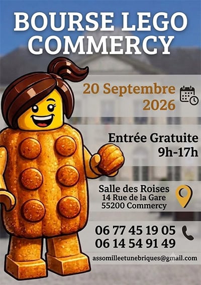 Bourse LEGO Commercy