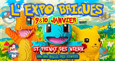 Expo Art of Brick (Saint-Privat-des-Vieux)