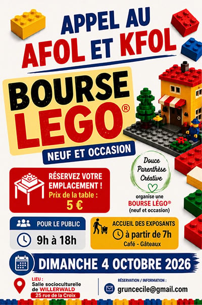 Bourse LEGO Willerwald