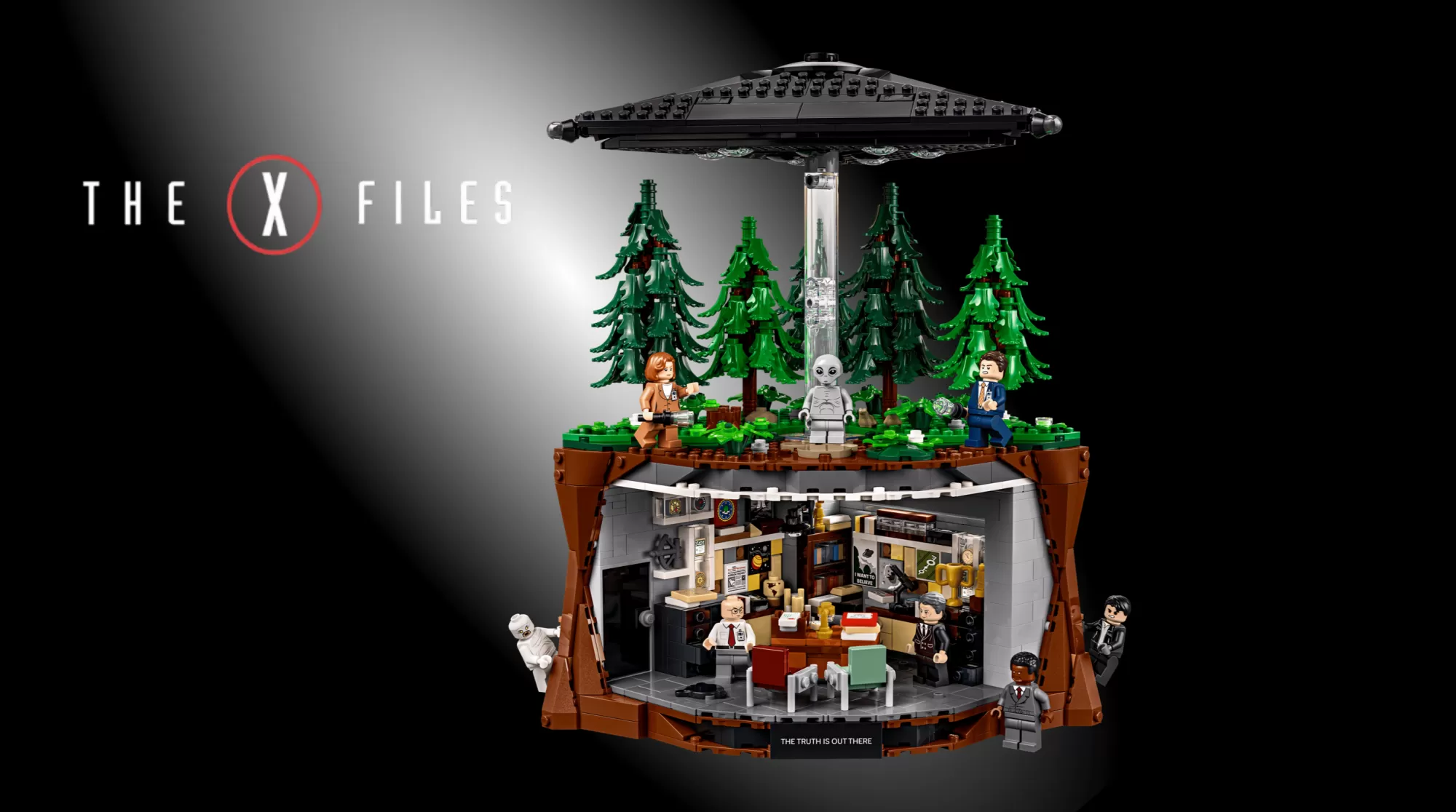 LEGO® Ideas The X-Files Set 21369 Lands - and Yes, the Truth Is Out There