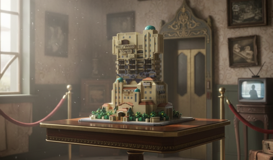 Step Inside LEGO® Twilight Zone Tower of Terror Mini Model