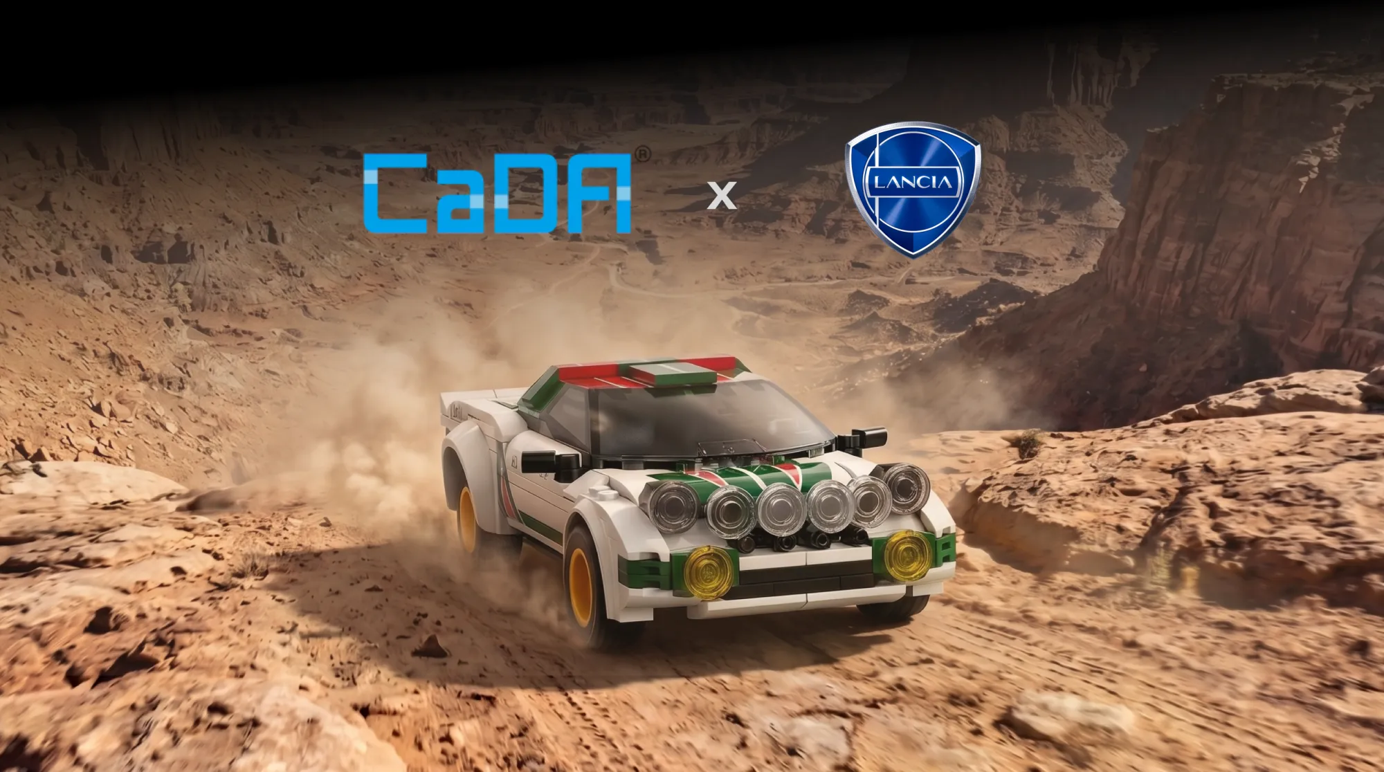 CaDA Bricks Puts a Bluetooth-Controlled Lancia Stratos HF in Your Hands
