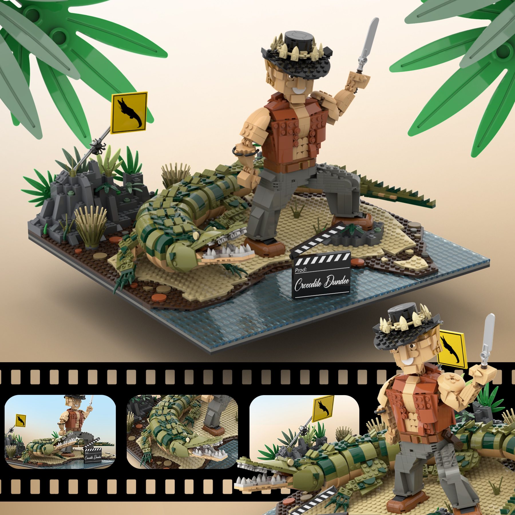 G'Day Mate - Crocodile Dundee LEGO® Ideas Brings Outback Adventure to Your Shelf