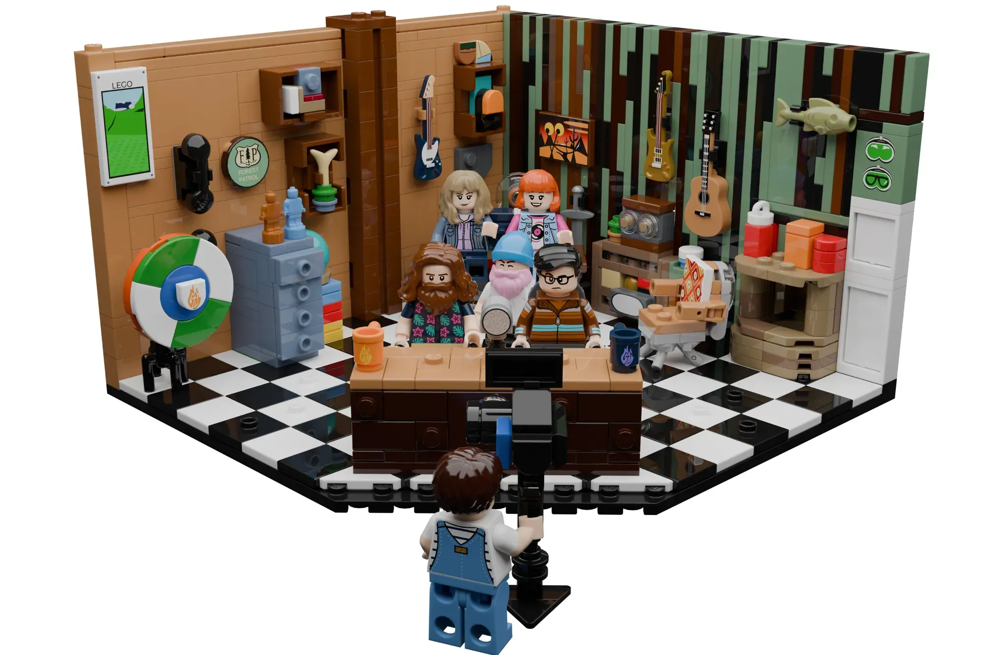 Good Mythical Morning Gets the LEGO® Ideas Treatment with Epic Studio Set — close-up