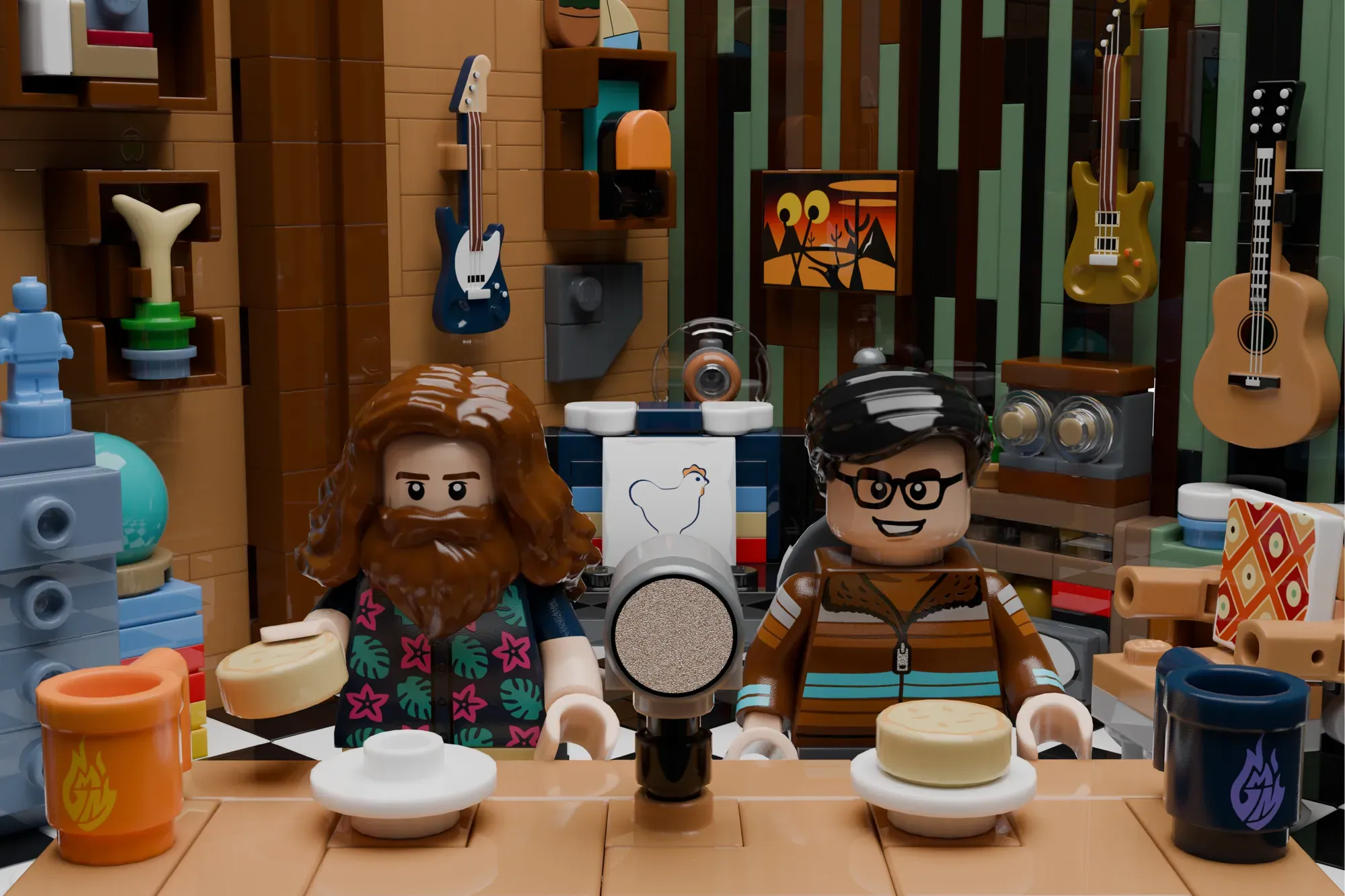 Good Mythical Morning Gets the LEGO® Ideas Treatment with Epic Studio Set — detail view