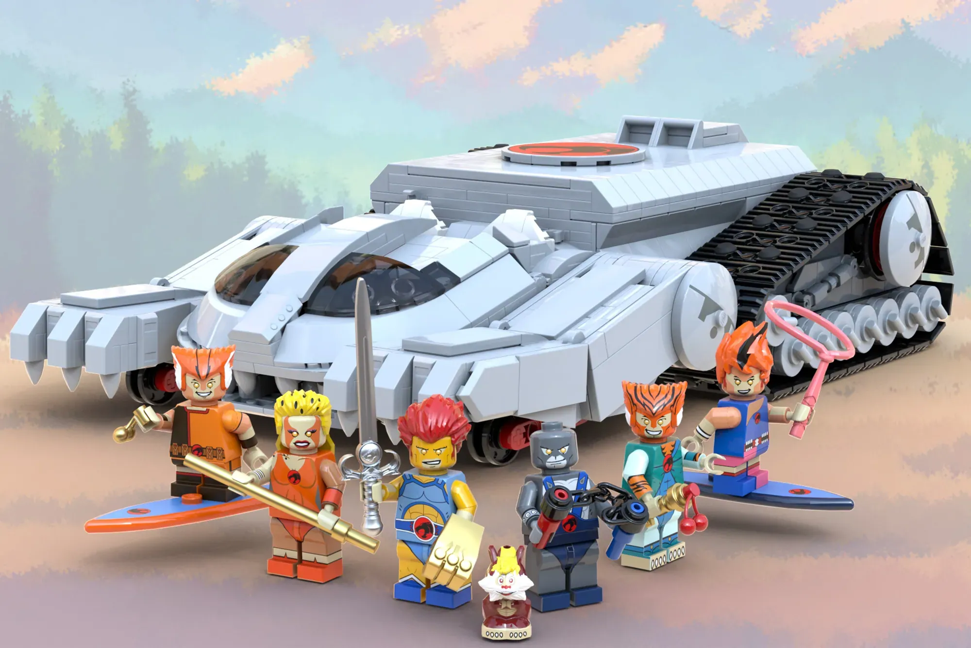 ThunderCats Ho! - O Clássico dos Anos 80 Ganha Vida em 1.361 Peças LEGO®