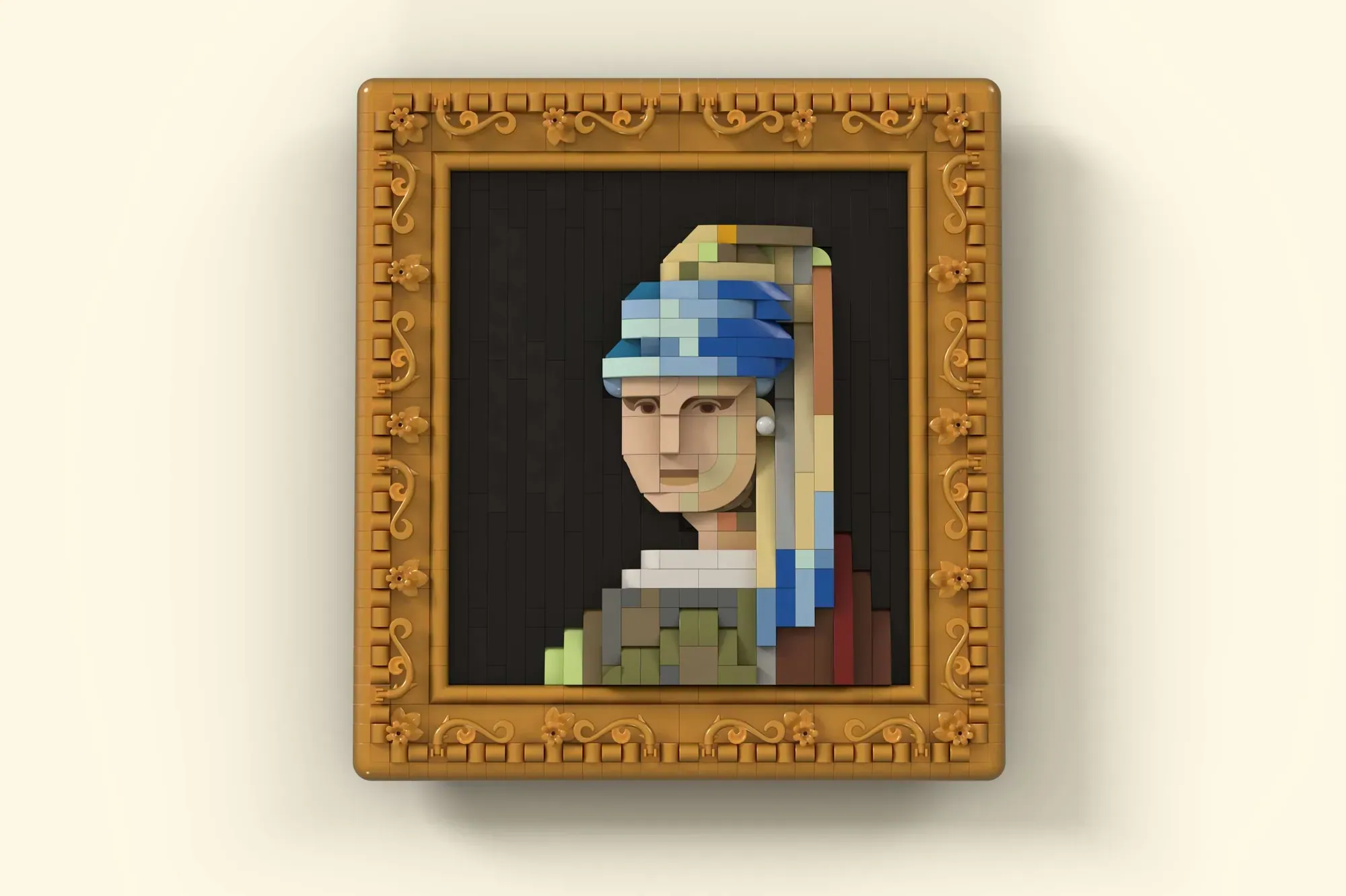 Girl With a Pearl Earring - Quando a LEGO® Art Encontra a Obra-Prima de Vermeer