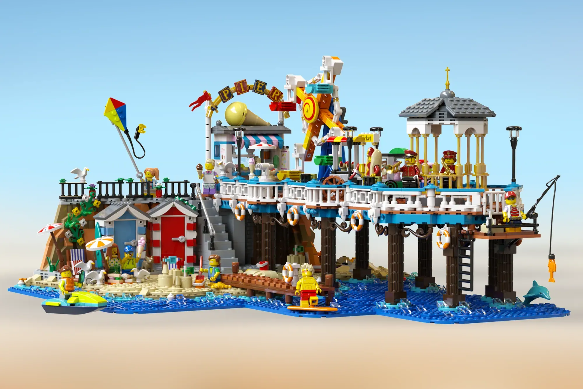 Fun at the Seaside - A Nostalgic Victorian Pier Adventure
