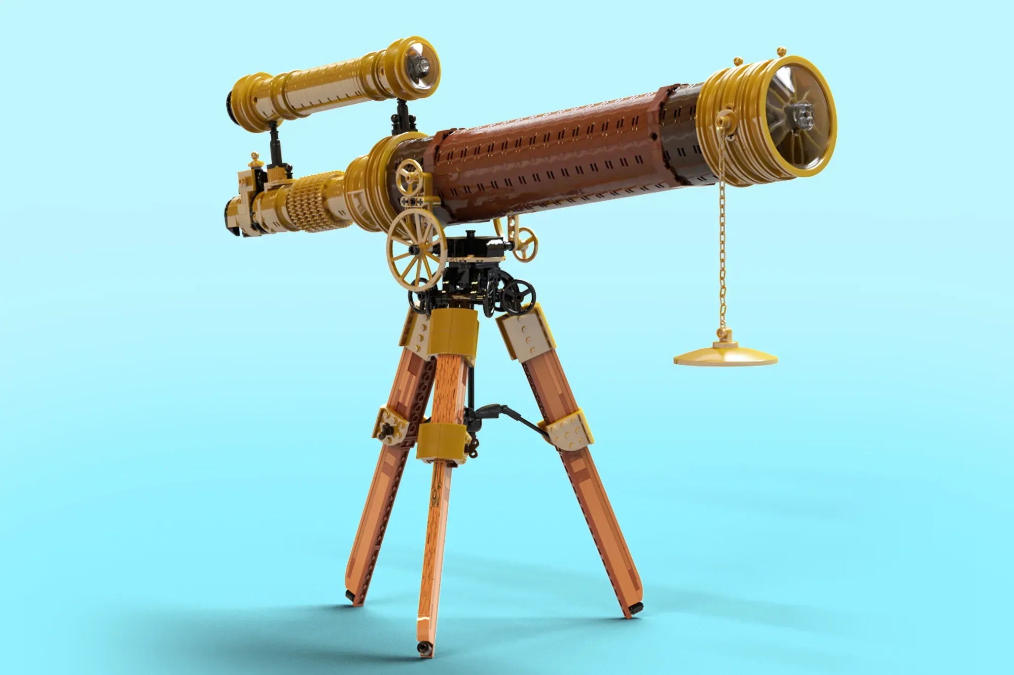 Functional Vintage Telescope - LEGO® Ideas Project Takes Stargazing to New Heights