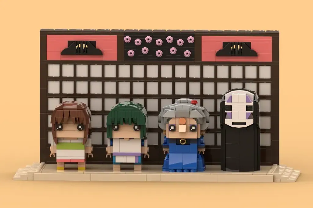 BrickHeadz de A Viagem de Chihiro - Uma Viagem Mágica aos Studio Ghibli