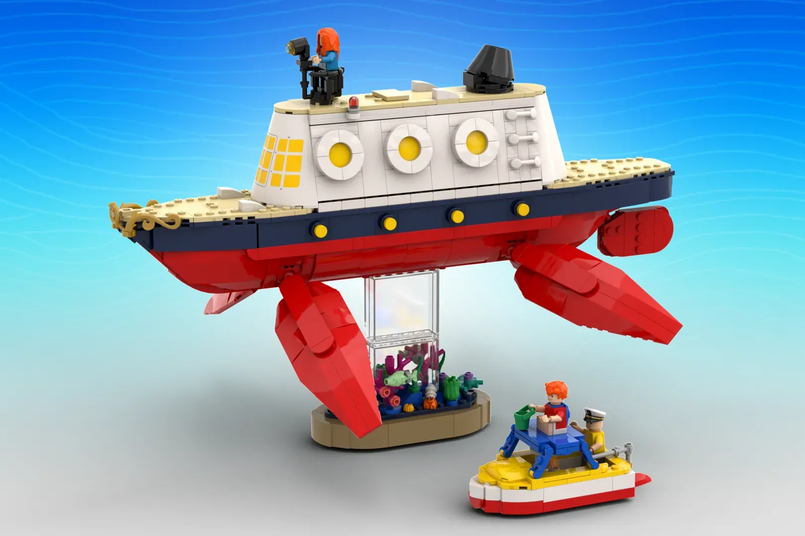 Ponyo Sets Sail - Studio Ghibli Magic Meets LEGO® Bricks