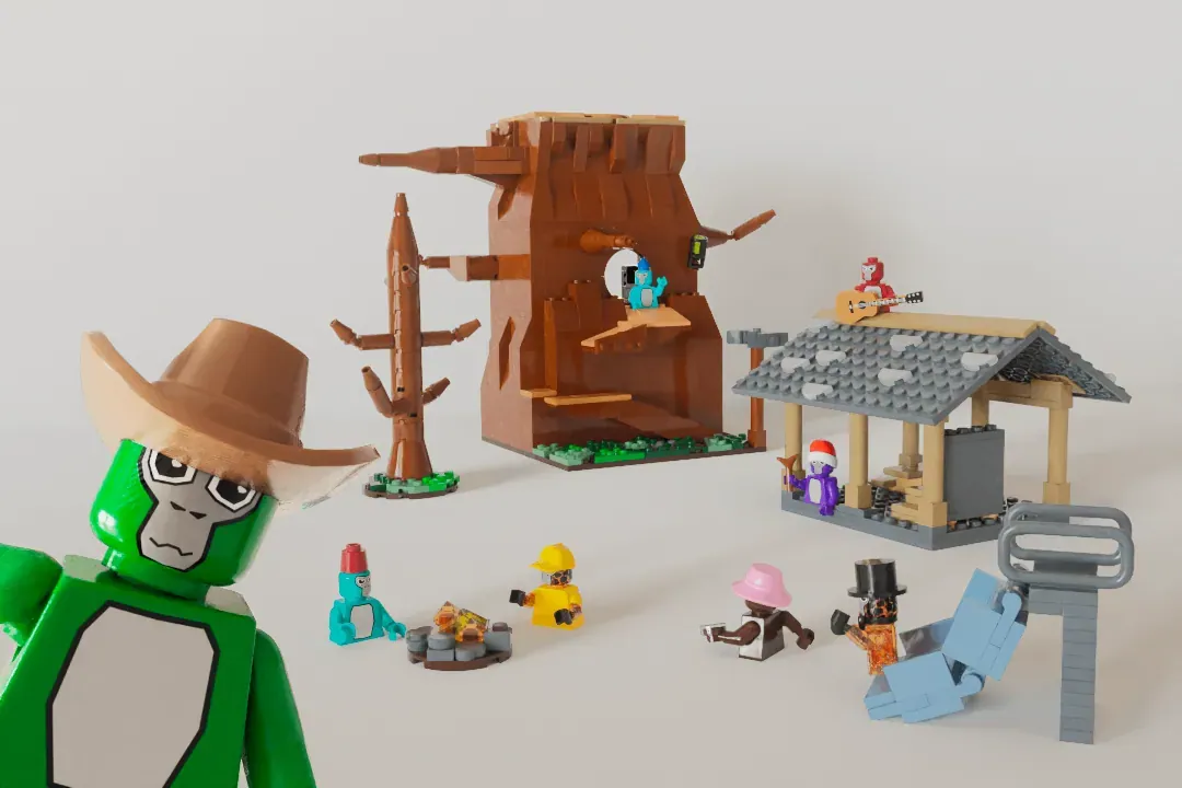 Gorilla Tag Swings Into LEGO® Ideas: Build the Forest Map in Bricks