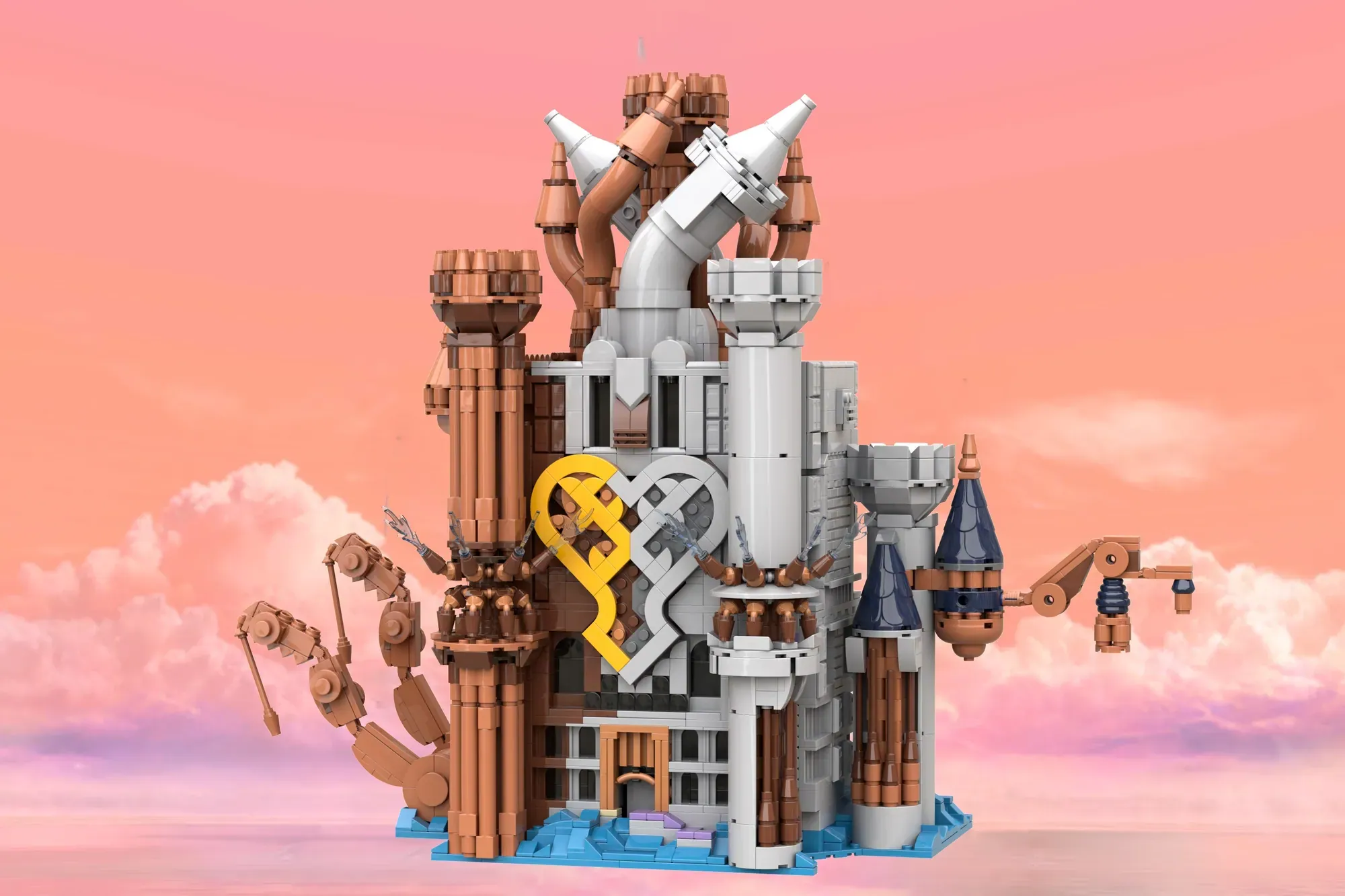 Kingdom Hearts Hollow Bastion Reaches 10,000 Supporters on LEGO® Ideas (10000) — brick.news