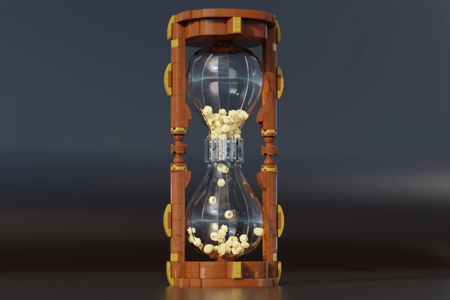 LEGO® Ideas Ornate Hourglass Reaches 10K Support and Heads to Review — detail view